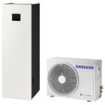 samsung ehs split 4.4 kW galingumo šilumos siurblys oras vanduo su 200l integruota talpa paveikslelis kondikas.lt
