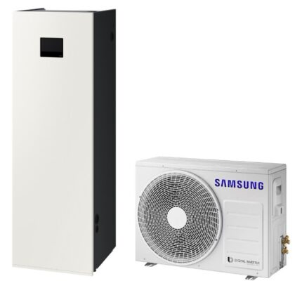 samsung ehs split 4.4 kW galingumo šilumos siurblys oras vanduo su 200l integruota talpa paveikslelis kondikas.lt