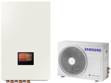 samsung ehs split 4.4 kW galingumo šilumos siurblys oras vanduo be integruotos talpos kondikas.lt