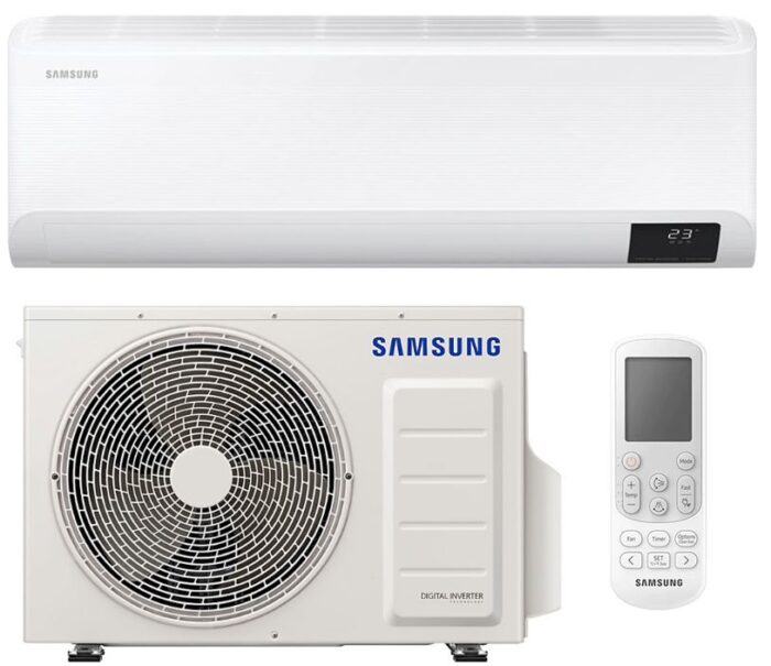 samsung windfree nordic sieninis oras oras baltas šilumos siurblys oras oras 2.5 / 3.2 kW galingumo kondikas.lt