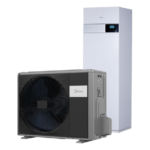Midea M-Thermal Arctic 6,2 kW šilumos siurblys su integruota 190L talpa MHA-V6W/D2N8-B2, HBT-A100/190CDS90GN8-B2